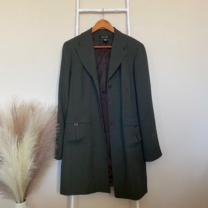 New York and Company Gray Blazer Jacket in Plus Size 16